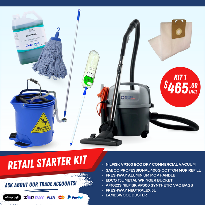 DIY Cleaners Retail Kit for Retail outlet