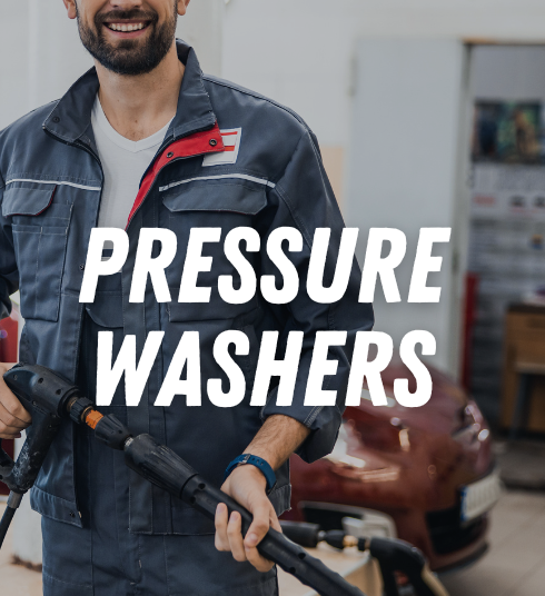 High pressure cleaners