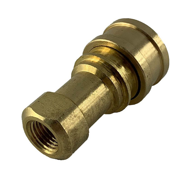 Solution Hose Brass Connector 1/4-inch Female (CON-F)