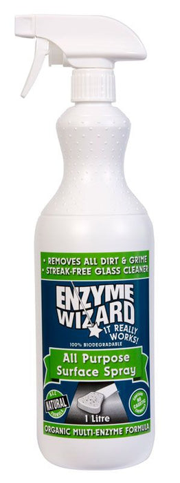 Enzyme Wizard All Purpose Surface Spray 1 Litre Bottle