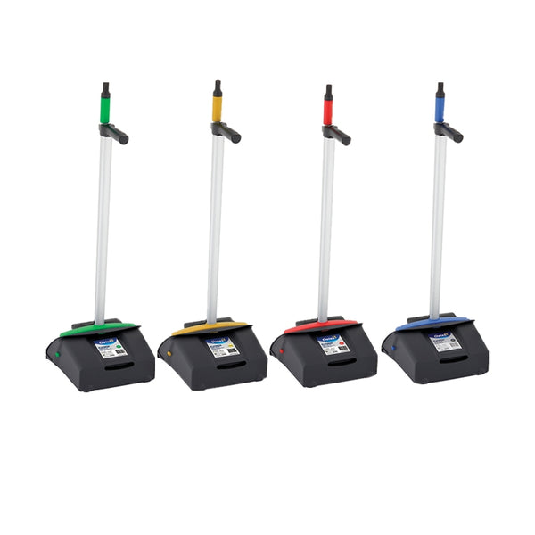Oates B-11116P Platinum Lobby Pan Set (Assorted Colours) - Brushware Trolleys Buckets and Mops