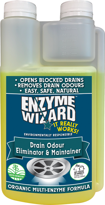 Enzyme Wizard Drain Odour Eliminator & Maintainer