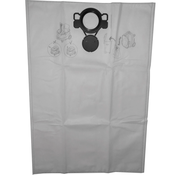 Nilfisk 107419593 Lot De 5 Sacs Filtrants En Non-Tissé Pour ATTIX 33/44 DIY Advance