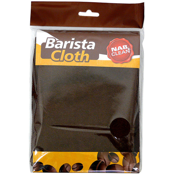 Nab Clean Microfibre Barista Cloth 60x30cm Brown - Janitorial and General Cleaning - Clothes wipes..