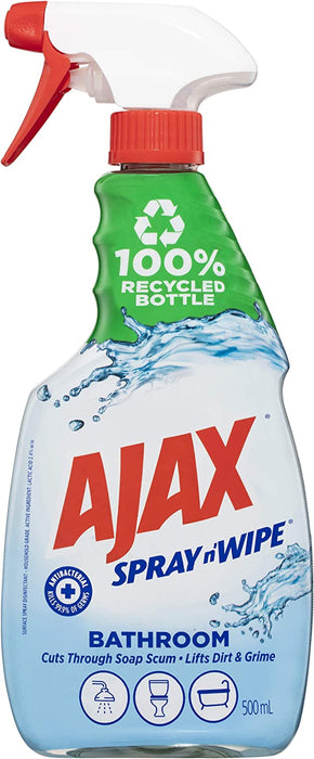 AJAX Bathroom Spray N Wipe 500ml