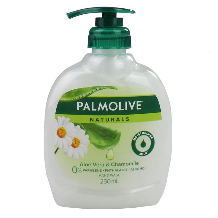 Palmolive Natural Aloe Vera & Chamomile Hand Wash Pump 250ml