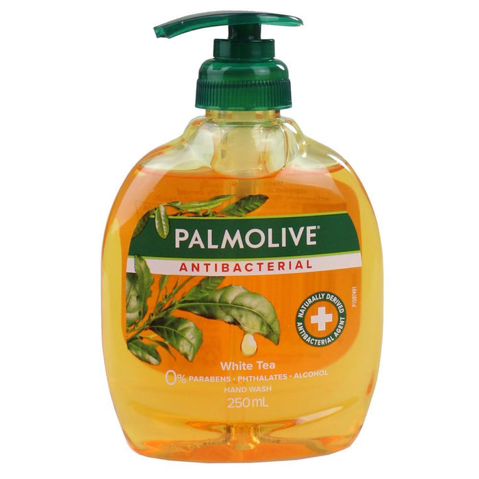 Palmolive Antibacterial White Tea Liquid Hand Wash Pump 250ml