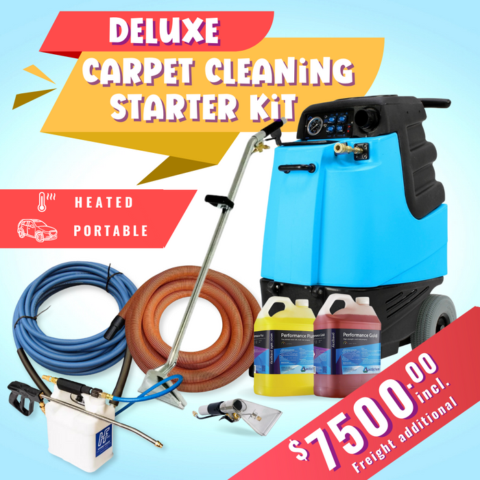 Deluxe Carpet Cleaning Business Startup Package