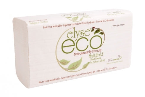 Elyse Hand Towel Eco Multifold 200 Sheets X 20 Packs (ECO-2323)