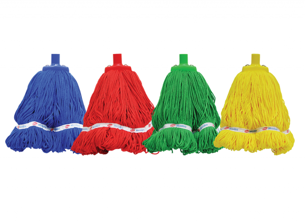 EDCO Enduro Full Colour Microfibre Mop - Brushware Trolleys Buckets and Mops
