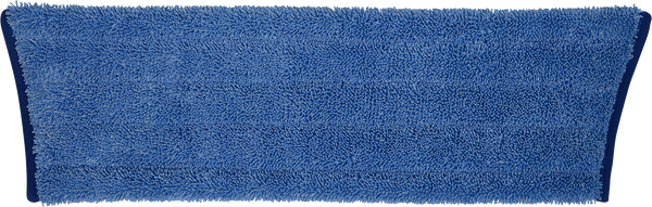 EDCO Enduro Microfibre mop pad 40CM - Blue - Brushware Trolleys Buckets and Mops