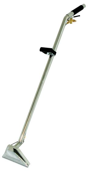 Carpet Extraction Wands - 2 Jet Bend Classic Wet with 12 Inch Width - Individual / Silver - and upholstery tools