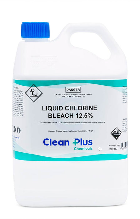 Clean Plus Liquid Chlorine – 12.5% Bleach 305