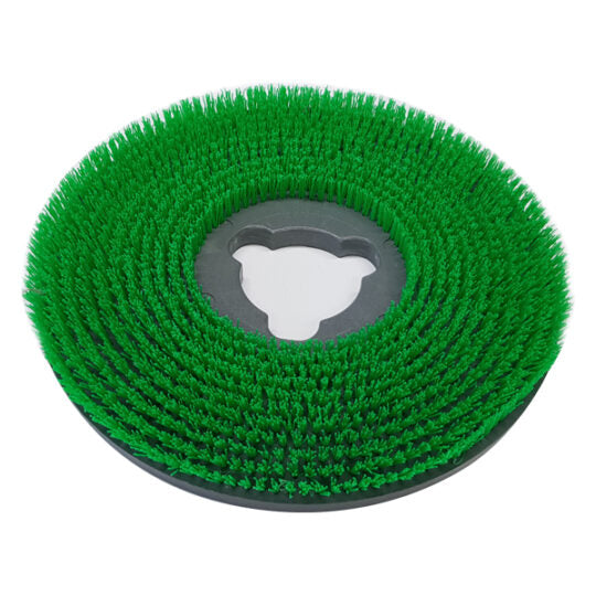 Universal Floor Brush - 40cm New Nylon Pad Holder - PSA - Quick Release 3196NPH - 400mm / Green - Holders