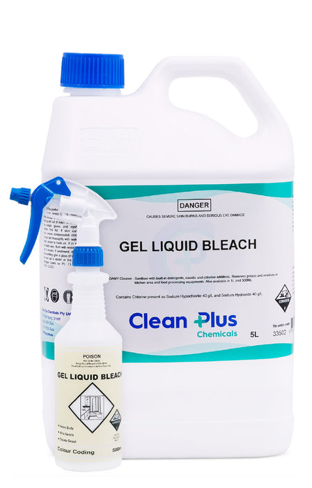 Clean Plus Gel Liquid Bleach 335