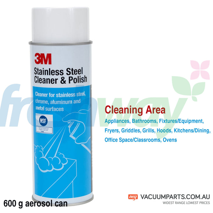 3M Stainless Steel Cleaner and Polish Cleaning Chemicals 600g