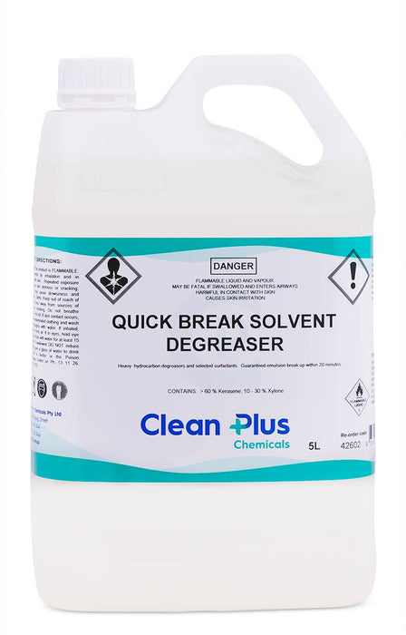 Quick Break Solvent Degreaser