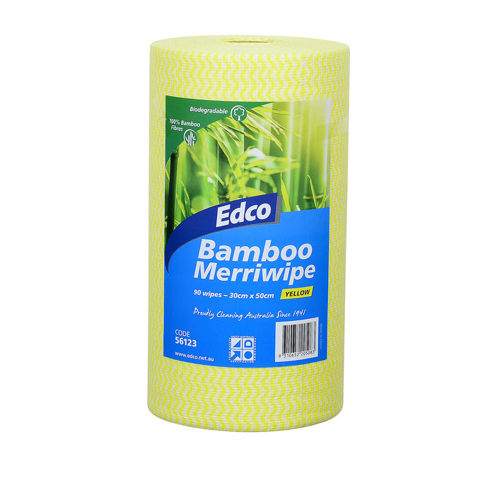 Edco Biodegradable Bamboo Meriwipes
