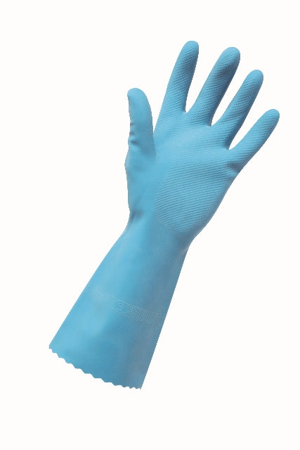 Edco Merrishine Rubber Gloves Silverlined - Blue