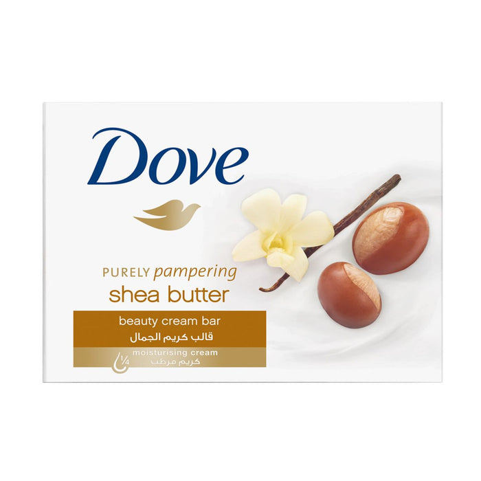 Dove Shea Butter Moisturizing Beauty Cream Bar Soap 100g