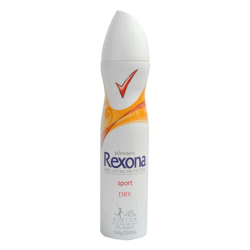 Rexona Women Sport Dry 48H Antiperspirant 145g / 250ml Spray