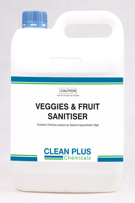 Clean Plus Veggie & Fruit Sanitiser- 5L
