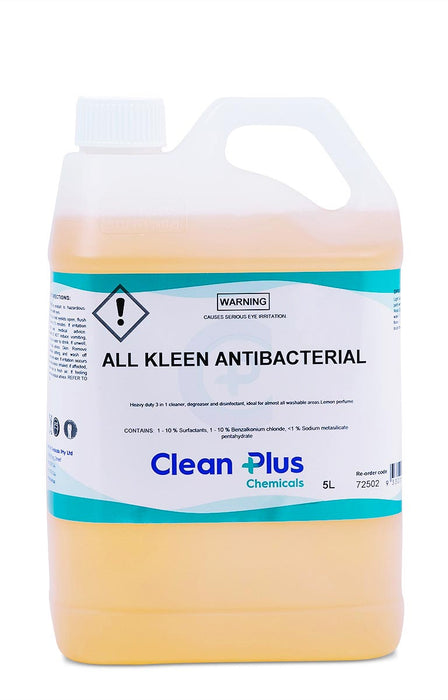 All Kleen Antibacterial Cleaner, Deodoriser & Disinfectant 725