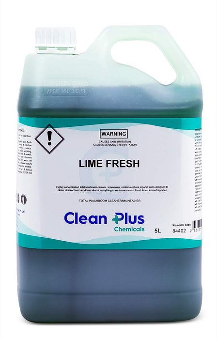 Lime Fresh Washroom Cleaner with fresh Lime Fragrance