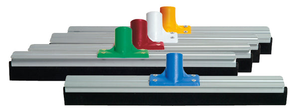 Oates 450mm Aluminium Black Neoprene Floor Squeegee Head (B-13118) - ** ON SALE - Brushware Trolleys Buckets and Mops