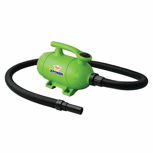 XPOWER 1000 Watt Professional-at-home Pet Dryer & Vacuum (B-2) - Individual / Green - Air Movers Dehumidifiers and Fans