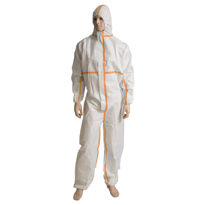 Bastion Microporous Coverall - Type 4/5/6 - White