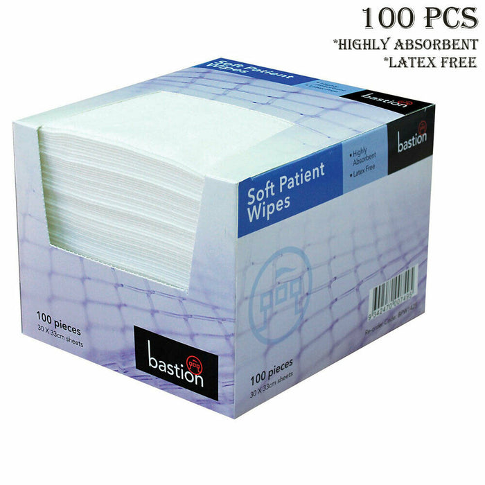 Bastion Pacific Soft Patient Wipes - High Absorbant, Latex Free BPW1425