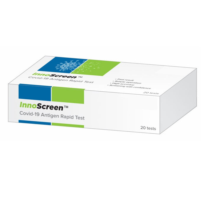 COVID-19 Rapid Antigen Self / Home Use Tests - IN STOCK - Innoscreen Box of 20