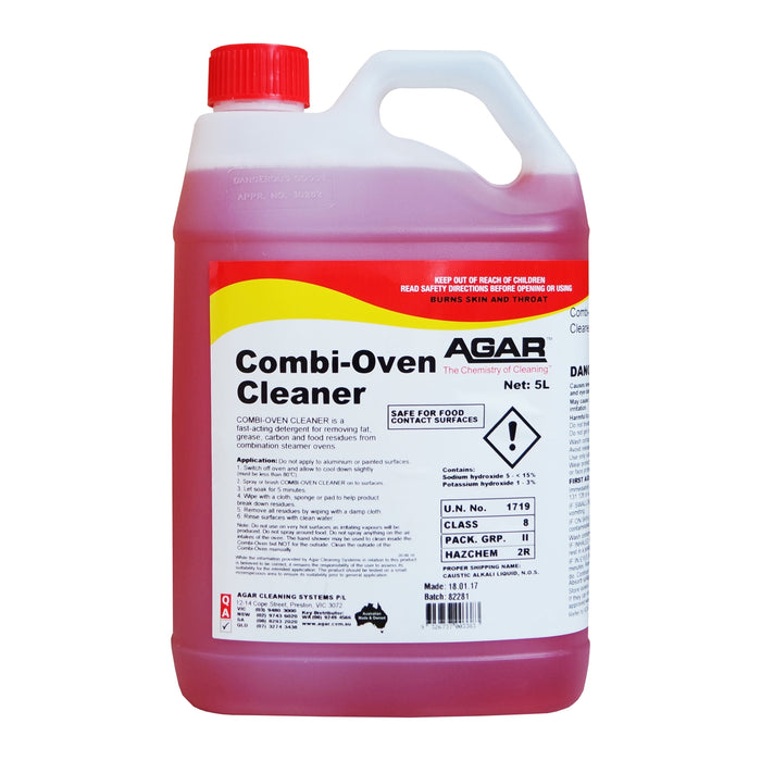 Agar Combi-Oven Cleaner 5L- COM5