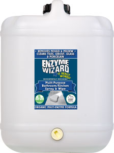 Enzyme Wizard Multi-Purpose Bathroom / Kitchen Spray and Wipe