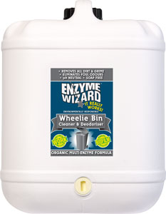 Enzyme Wizard Wheelie Bin Cleaner and Deodoriser