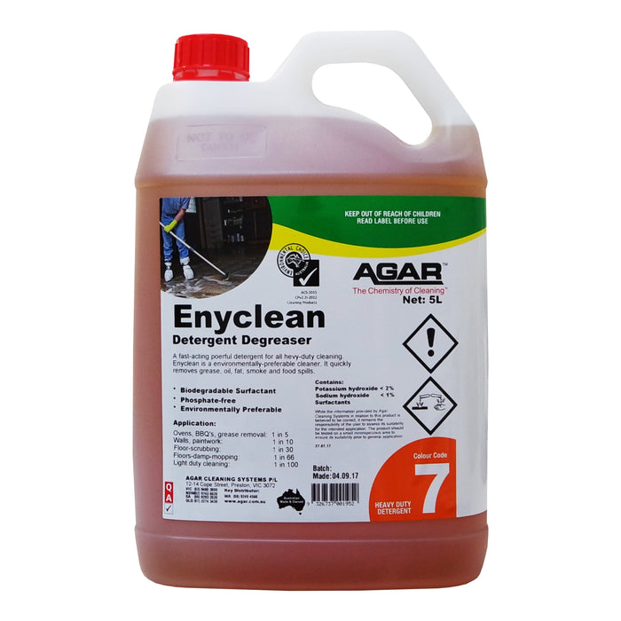 Agar Enyclean Multipurpose Detergent 5L