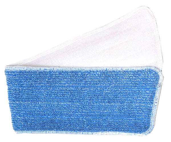 NAB Professional Flat Mop Refill to suit 40cm 60cm 90cm - Blue - Brushware Trolleys Buckets and Mops