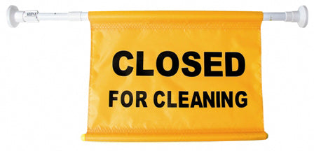 Oates Door Caution Sign (Closed For Cleaning)