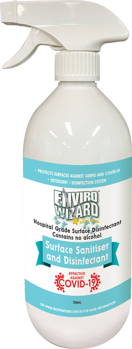 Enzyme Wizard Surface Sanitiser and Disinfectant