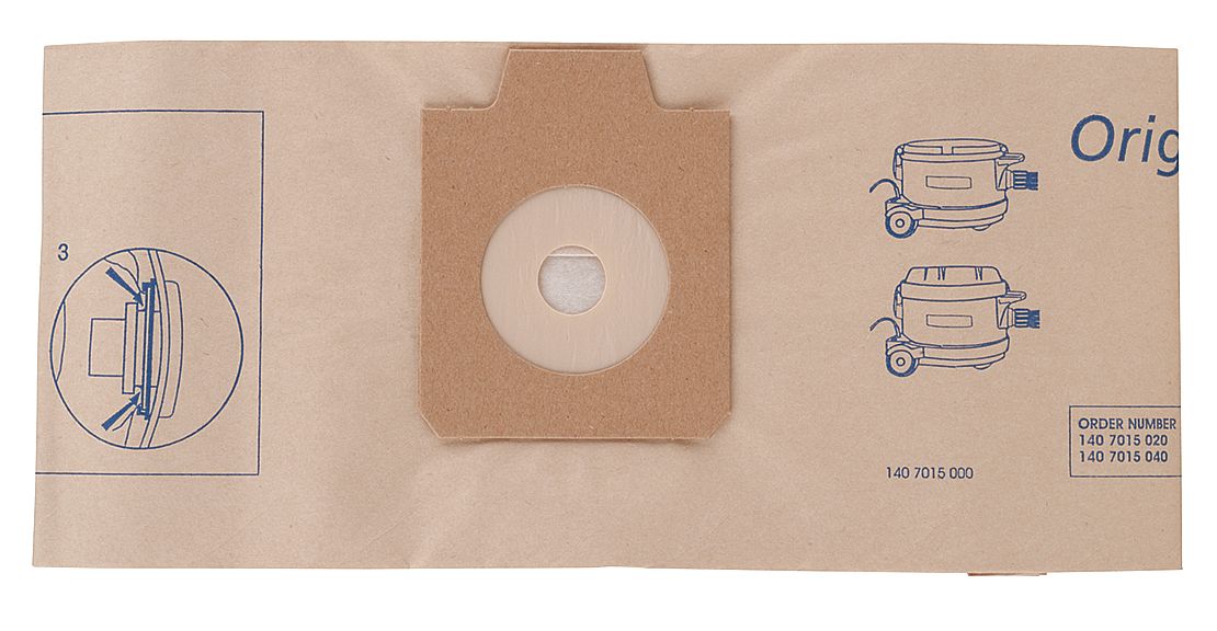Genuine Nilfisk Advance Paper Dust Bag GD930 - Pack of 10