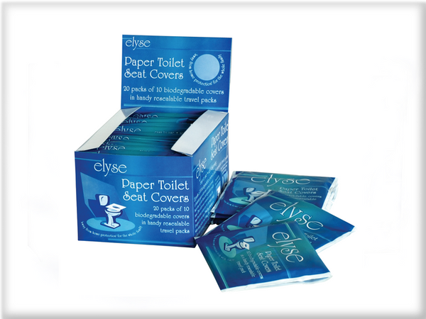 Handy Packs - Paper Toilet Seat Covers Disposable 200 - And Washroom