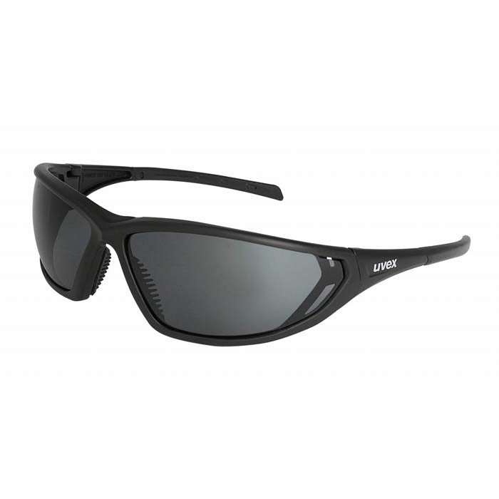 UVEX Warrior 9101-062 Black Frame grey Antifog 14% Safety Glasses