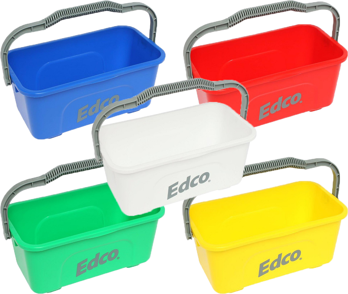 Edco 11Ltr All Purpose Mop Bucket - Brushware Trolleys Buckets and Mops