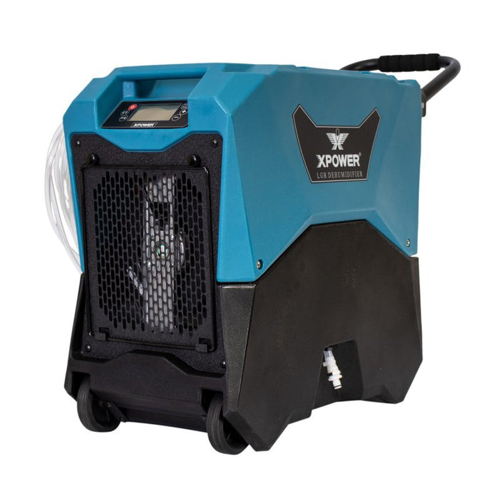 X-Power 85L Commercial LGR Dehumidifier With Wheels And Mobility Handle (XD-85LH)