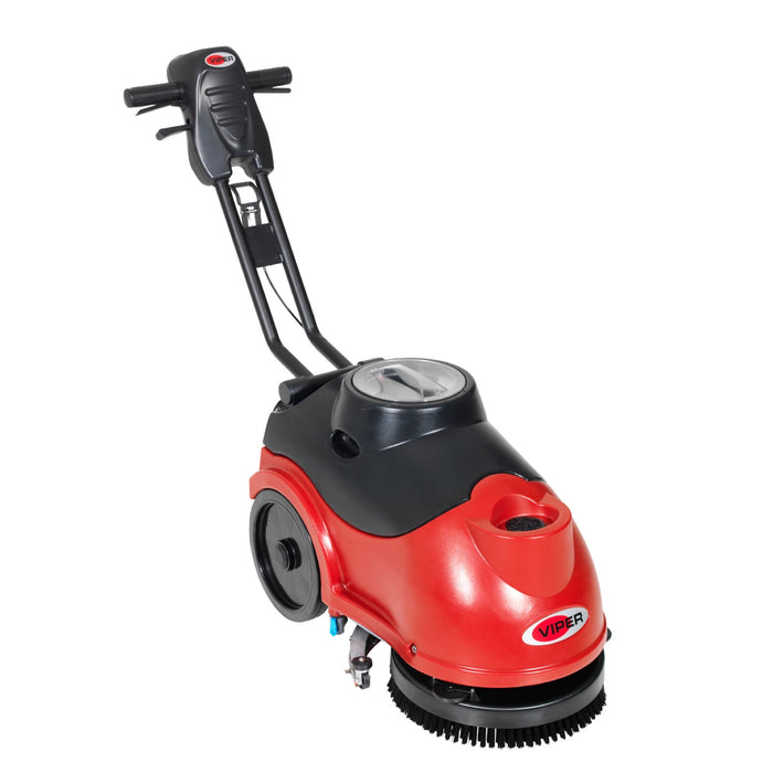 VIPER AS380B 15 Inch Compact Battery Operated Walk Behind Scrubber Dryers