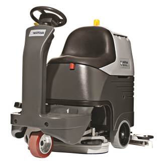 Nilfisk BR752 Industrial Compact Ride On Scrubber Dryer