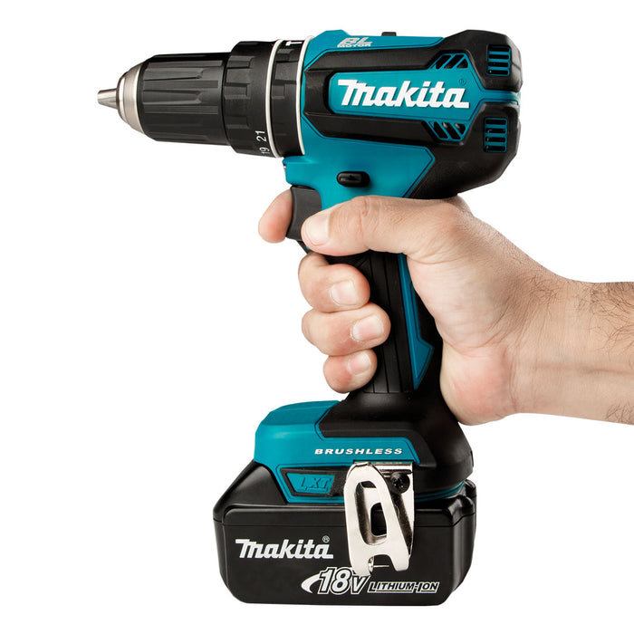 Makita DHP485 18V Brushless Hammer Driver Drill