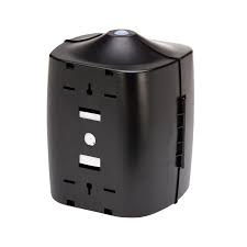 WOW Antibacterial Wipes Dispenser- Wall Mounted Silicon Nozzle- Black