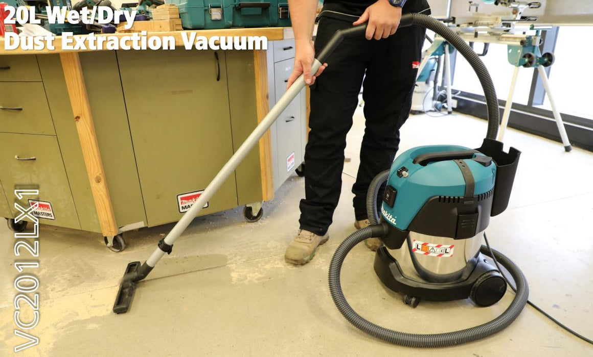Makita 1000W 20L Wet and Dry L-Class Dust Extraction Vacuum VC2012LX1